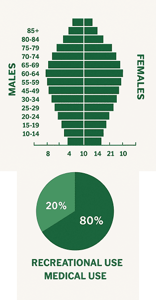 Medical Use and Demographics Nirvana